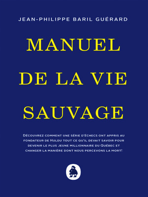 cover image of Manuel de la vie sauvage